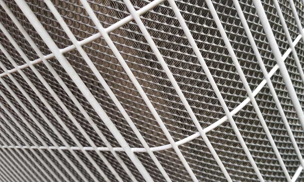 HVAC Condenser Grid